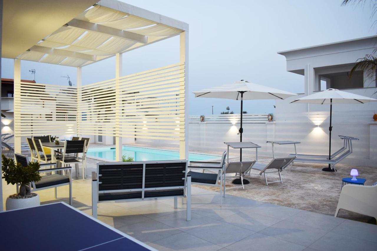 White Wall Luxury Rooms Scala Dei Turchi Realmonte Buitenkant foto